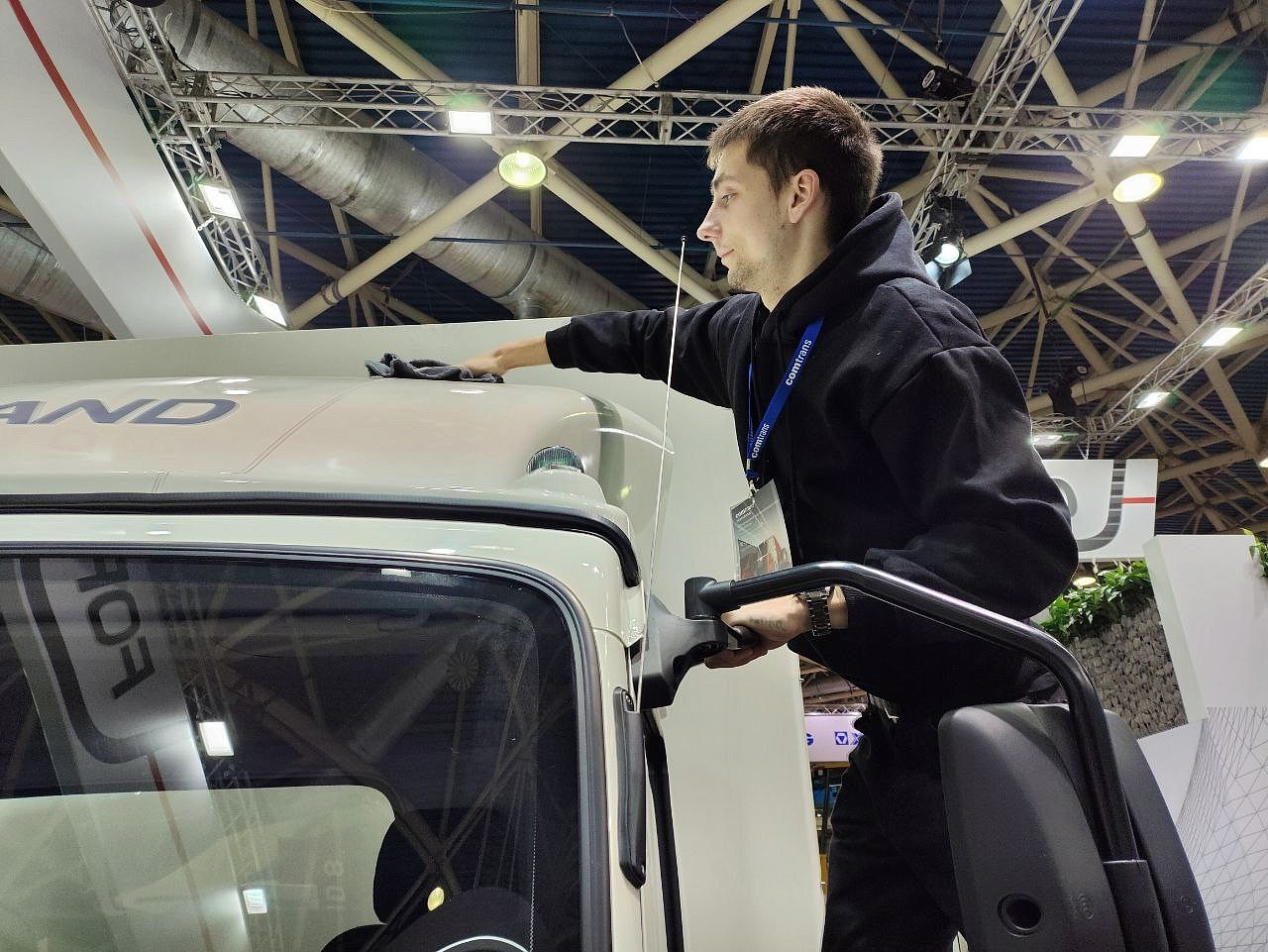 (12912)Автоклининг на выставке TransRussia