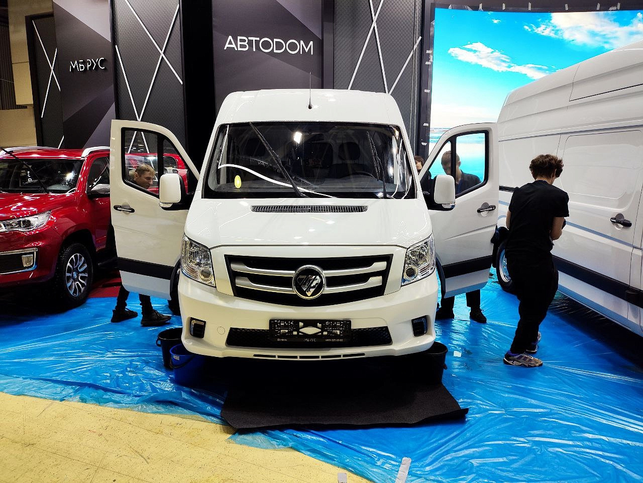 (12913)Автоклининг на выставке TransRussia